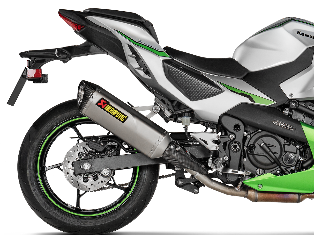 AKRAPOVIC S-K4SO9-HRT Kawasaki Ninja 7 / Z7 Hybrid (2024+) Slip-on Exhaust (titanium) – Accessories in the 2WheelsHero Motorcycle Aftermarket Accessories and Parts Online Shop