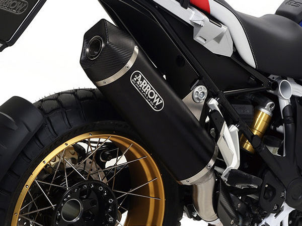 ARROW 71805AKN BMW R1250GS (2019+) Dark Aluminum Slip-on Exhaust "Maxi Race Tech" – Accessories in the 2WheelsHero Motorcycle Aftermarket Accessories and Parts Online Shop