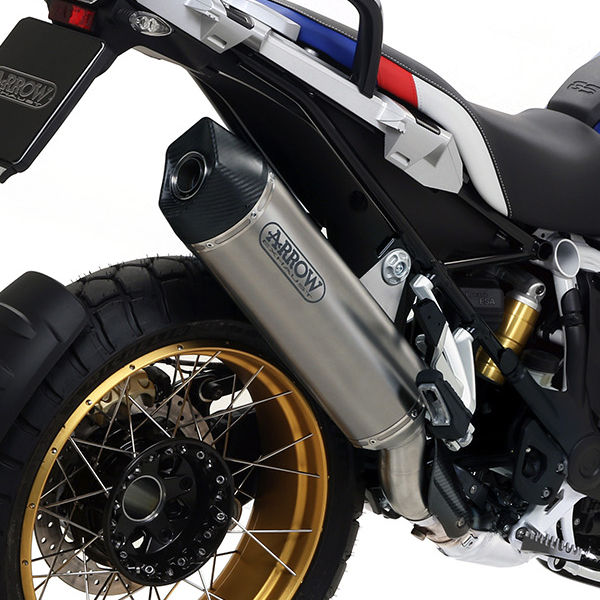 ARROW 71805PK BMW R1200GS/Adventure (2013+) Titanium Slip-on Exhaust "Maxi Race Tech" – Accessories in the 2WheelsHero Motorcycle Aftermarket Accessories and Parts Online Shop