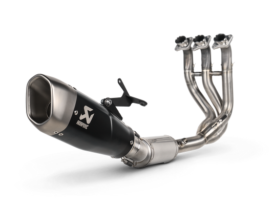 AKRAPOVIC S-T6R2-CQTBL Triumph 660 Daytona / Tiger Sport / Trident Full Exhaust System "Racing Line" (titanium) – Accessories in the 2WheelsHero Motorcycle Aftermarket Accessories and Parts Online Shop