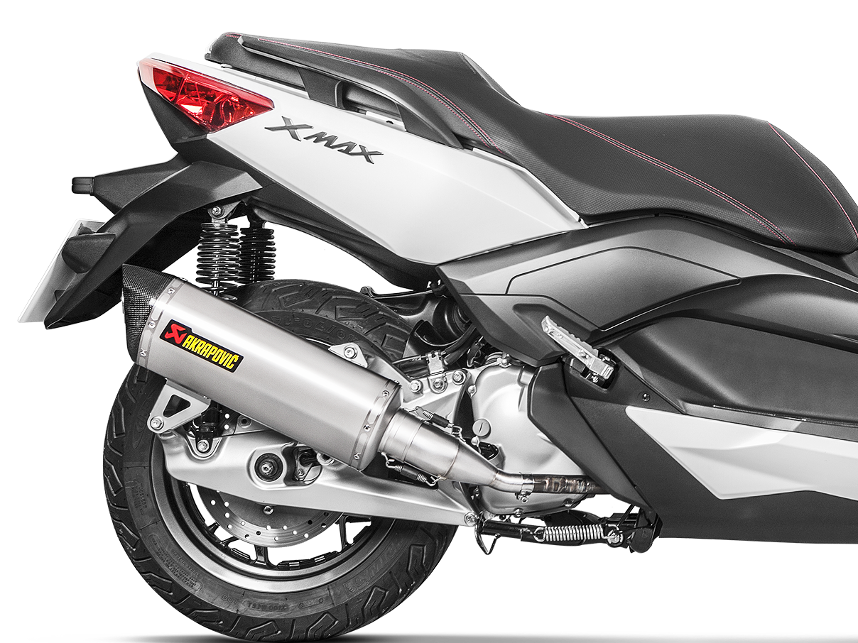 AKRAPOVIC S-Y125SO5-HRSS-1 Yamaha X-MAX 125 / ABS (2020+) Slip-On Exhaust (SS) – Accessories in the 2WheelsHero Motorcycle Aftermarket Accessories and Parts Online Shop