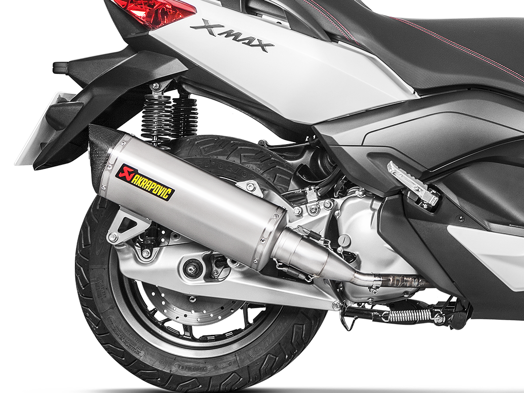 AKRAPOVIC S-Y125SO5-HRSS/1 Yamaha XMAX 125 ABS (2020+) Slip-On Exhaust (SS) – Accessories in the 2WheelsHero Motorcycle Aftermarket Accessories and Parts Online Shop
