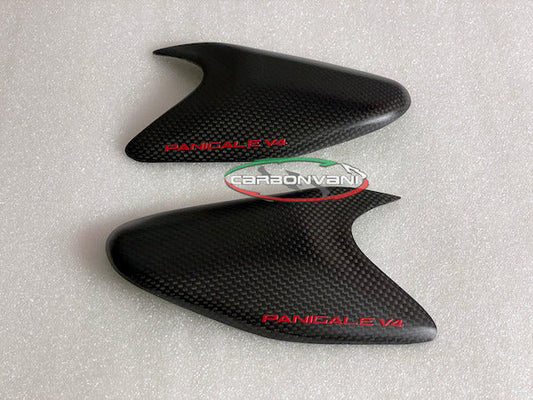 CARBONVANI Ducati Panigale V4 (2022+) Carbon Fuel Tank Protection Sliders