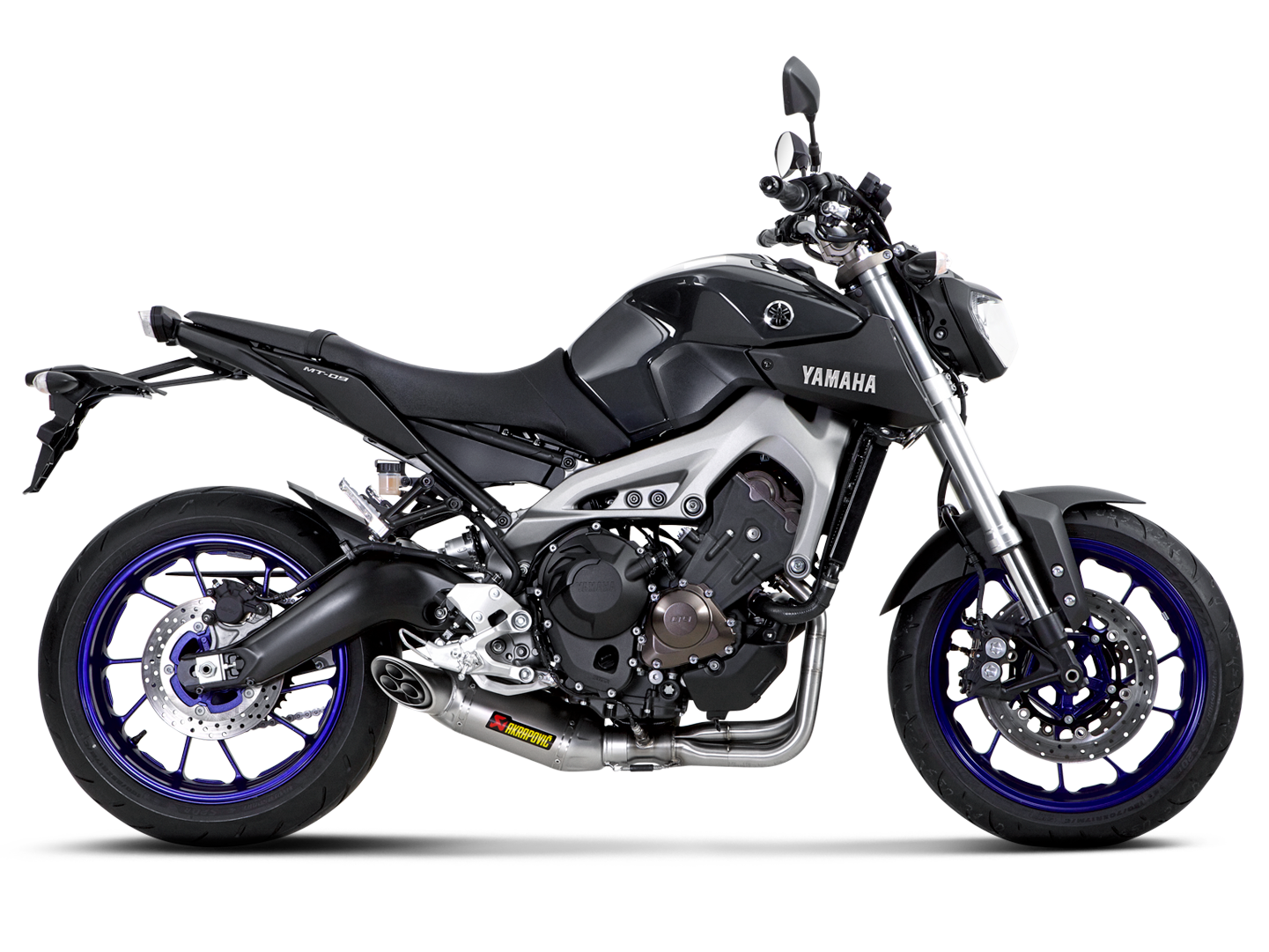 AKRAPOVIC S-Y9R3-HAFT Yamaha MT-09 / Tracer 900 (2016+) Exhaust System "Racing Line" (titanium) – Accessories in the 2WheelsHero Motorcycle Aftermarket Accessories and Parts Online Shop