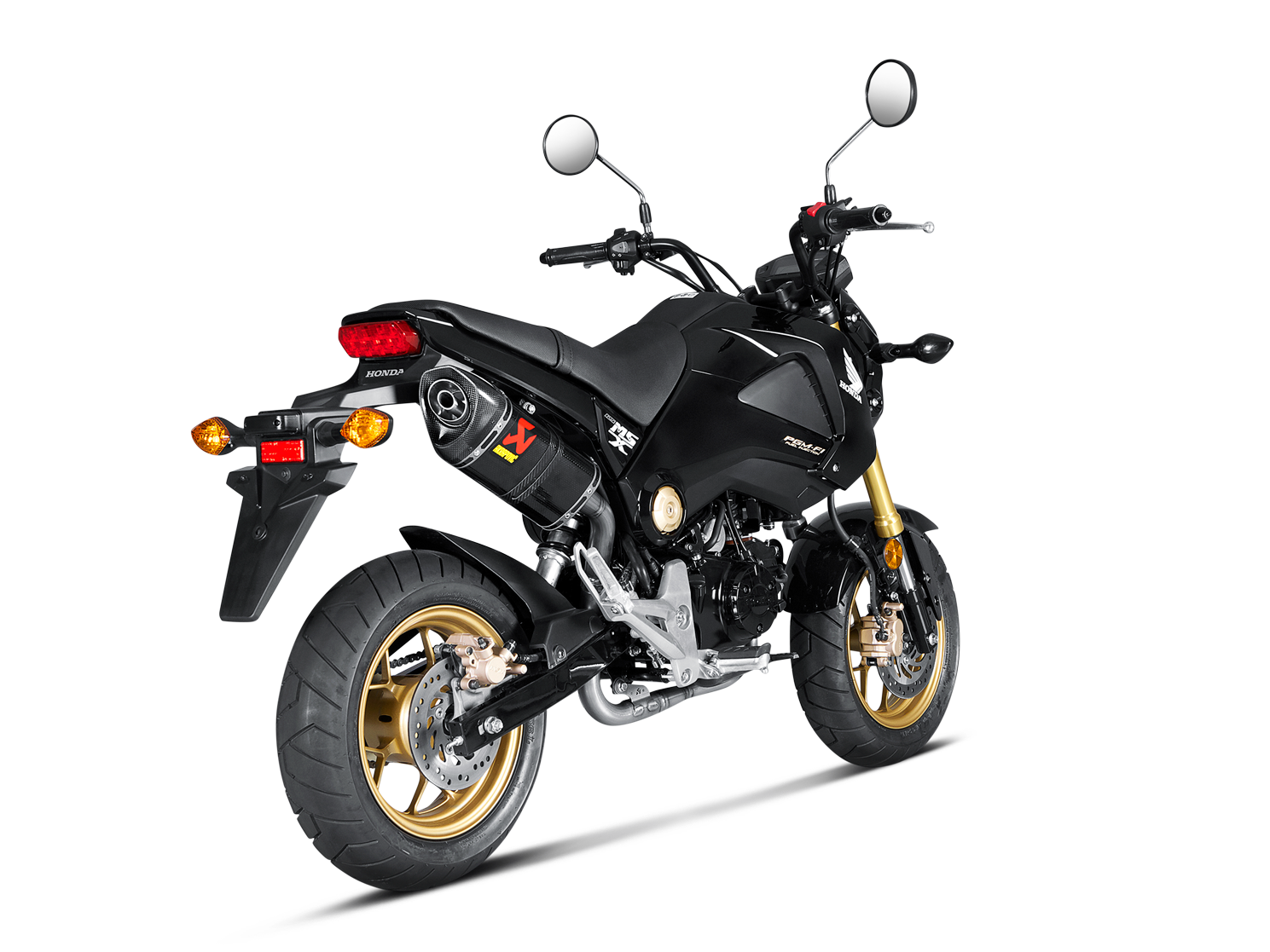 AKRAPOVIC E-H125E1 Honda MSX125 / Grom (2015+) Optional Header Exhaust (titanium) – Accessories in the 2WheelsHero Motorcycle Aftermarket Accessories and Parts Online Shop