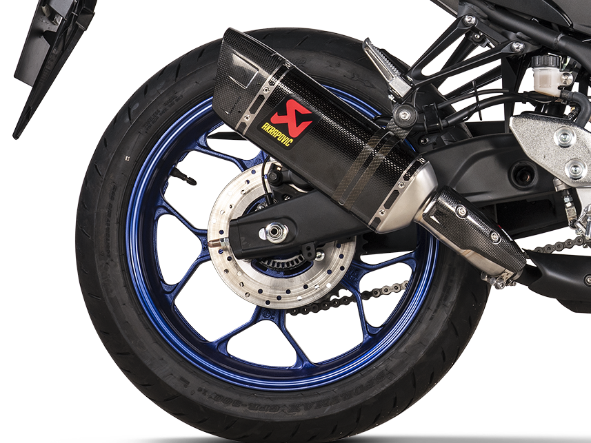 AKRAPOVIC S-Y3SO5-HAPC Yamaha MT-03 (2025+) Slip-On Exhaust (carbon) – Accessories in the 2WheelsHero Motorcycle Aftermarket Accessories and Parts Online Shop