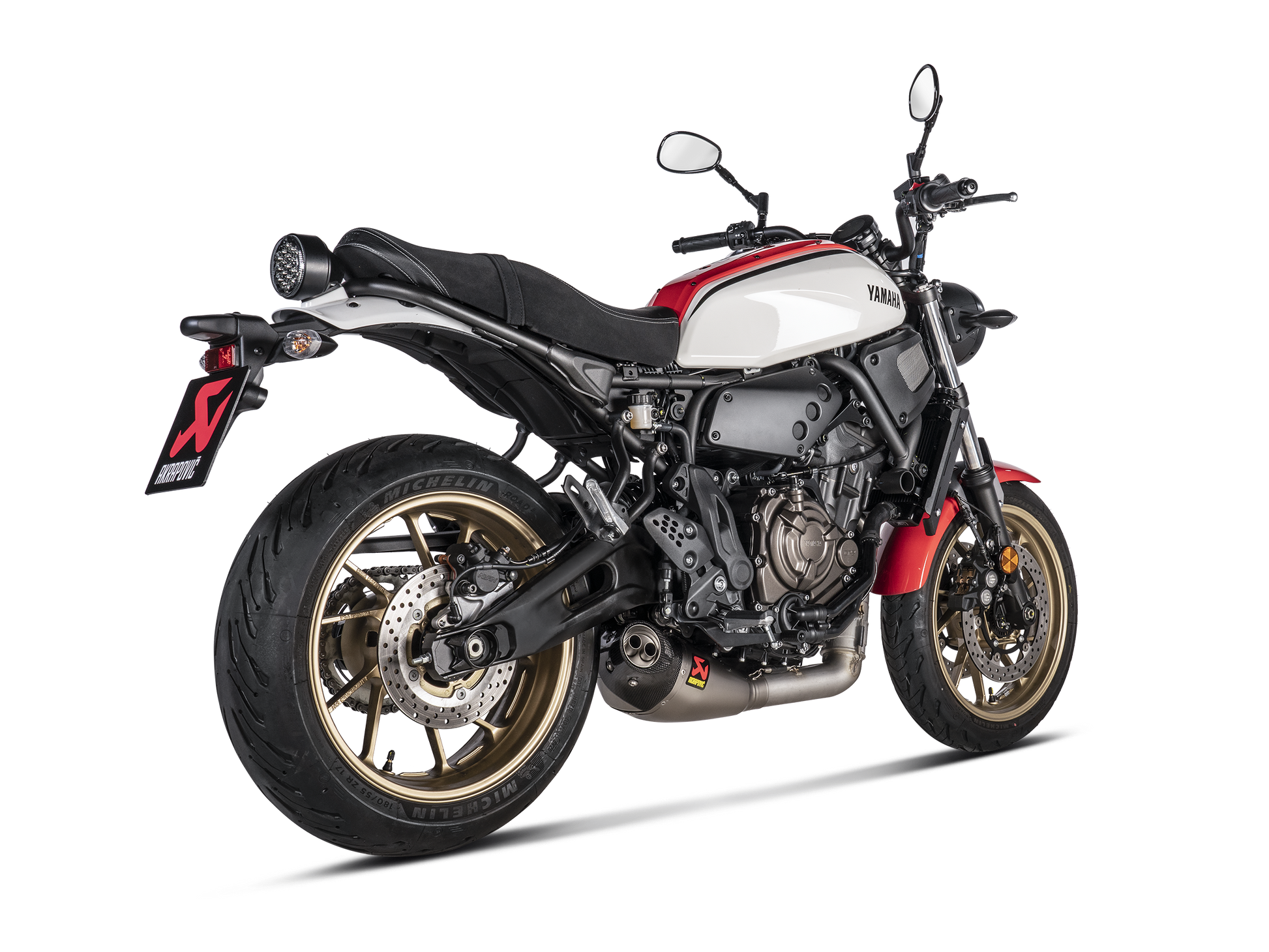 AKRAPOVIC S-Y7R8-HEGEHT/1 Yamaha XSR 700 / XTribute (2024+) Exhaust System "Racing Line" (titanium) – Accessories in the 2WheelsHero Motorcycle Aftermarket Accessories and Parts Online Shop