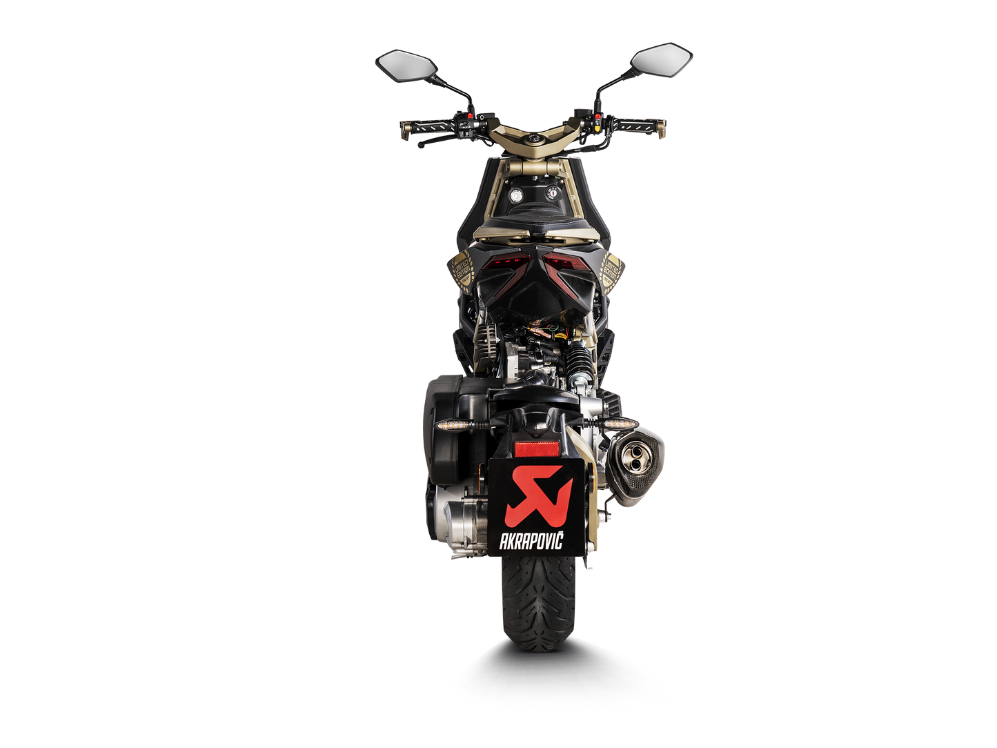 AKRAPOVIC S-IT125SO1-HRTBL Italjet Dragster 125 / 200 (2024+) Slip-On Exhaust (titanium) – Accessories in the 2WheelsHero Motorcycle Aftermarket Accessories and Parts Online Shop