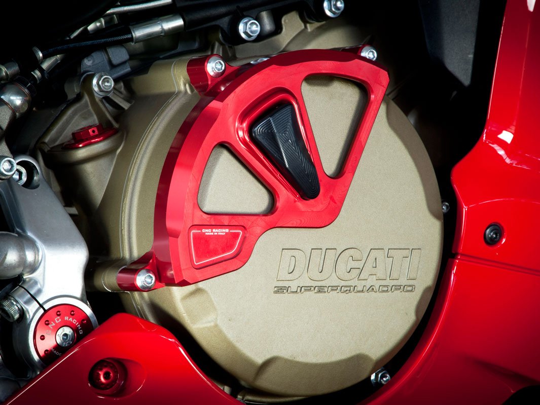CA120 - CNC RACING Ducati Panigale 1199/1299 Clutch Cover Protector – Accessories in the Factory Racing Motorcycle Aftermarket Accessories and Parts Online Shop
