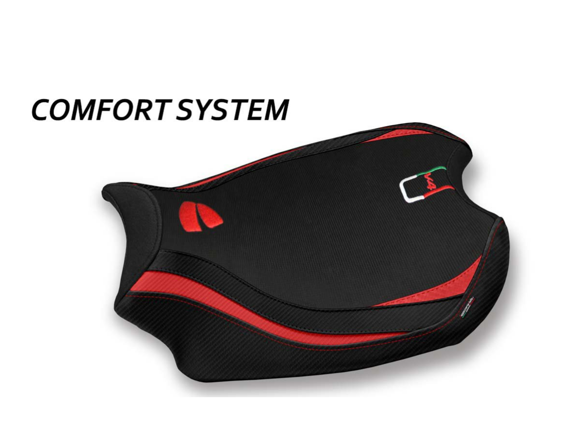 TAPPEZZERIA ITALIA Ducati Panigale V4 (2018+) Comfort Seat Cover "Glinka"