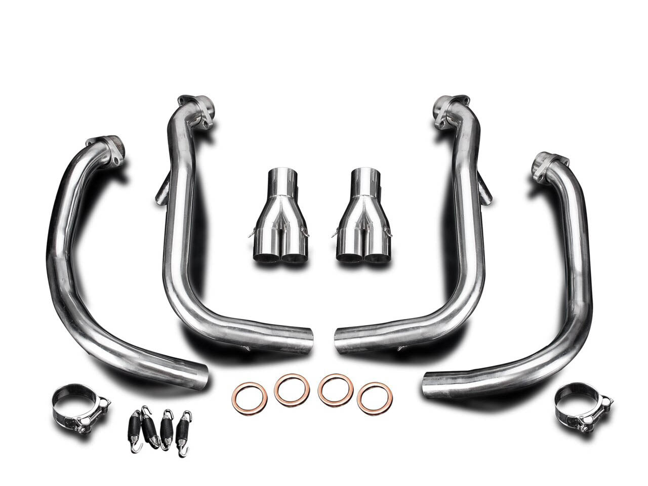 DELKEVIC Suzuki GSXR1300 Hayabusa (08/20) Full De-Cat 4-2 Exhaust System with SL10 14" Silencers