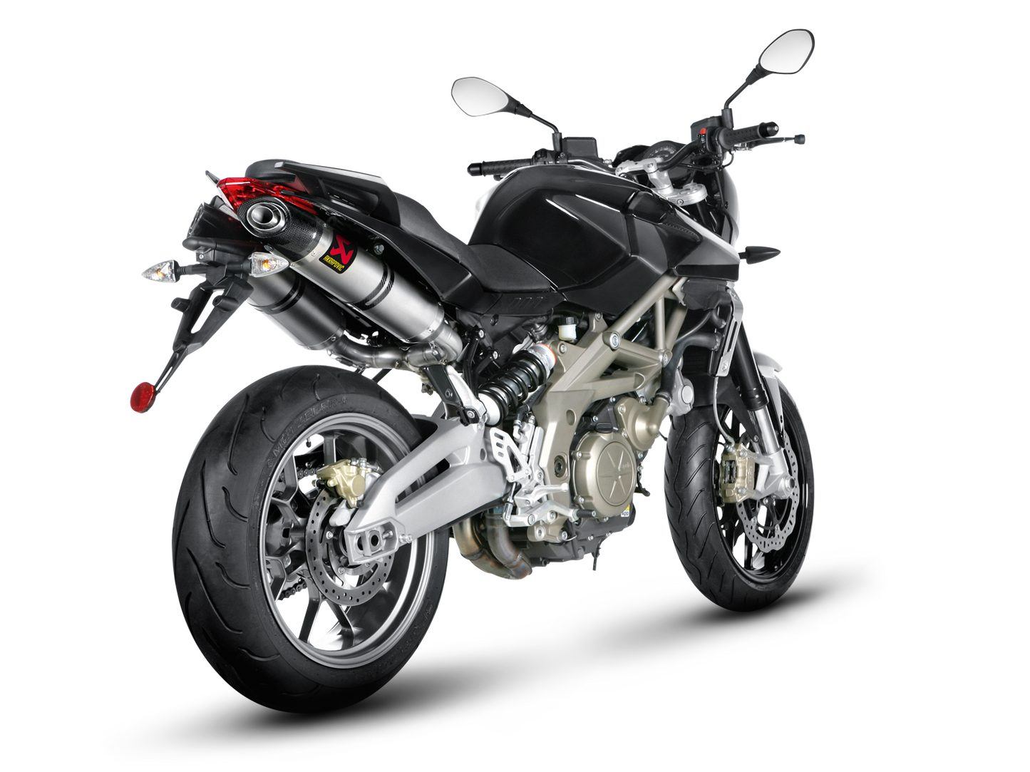 AKRAPOVIC S-A7SO3-HDT Aprilia Shiver 750 / GT (2016+) Slip-on Exhaust (titanium) – Accessories in the 2WheelsHero Motorcycle Aftermarket Accessories and Parts Online Shop