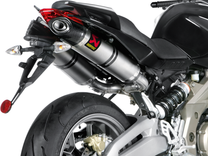 AKRAPOVIC S-A7SO3-HDT Aprilia Shiver 750 / GT (2016+) Slip-on Exhaust (titanium) – Accessories in the 2WheelsHero Motorcycle Aftermarket Accessories and Parts Online Shop