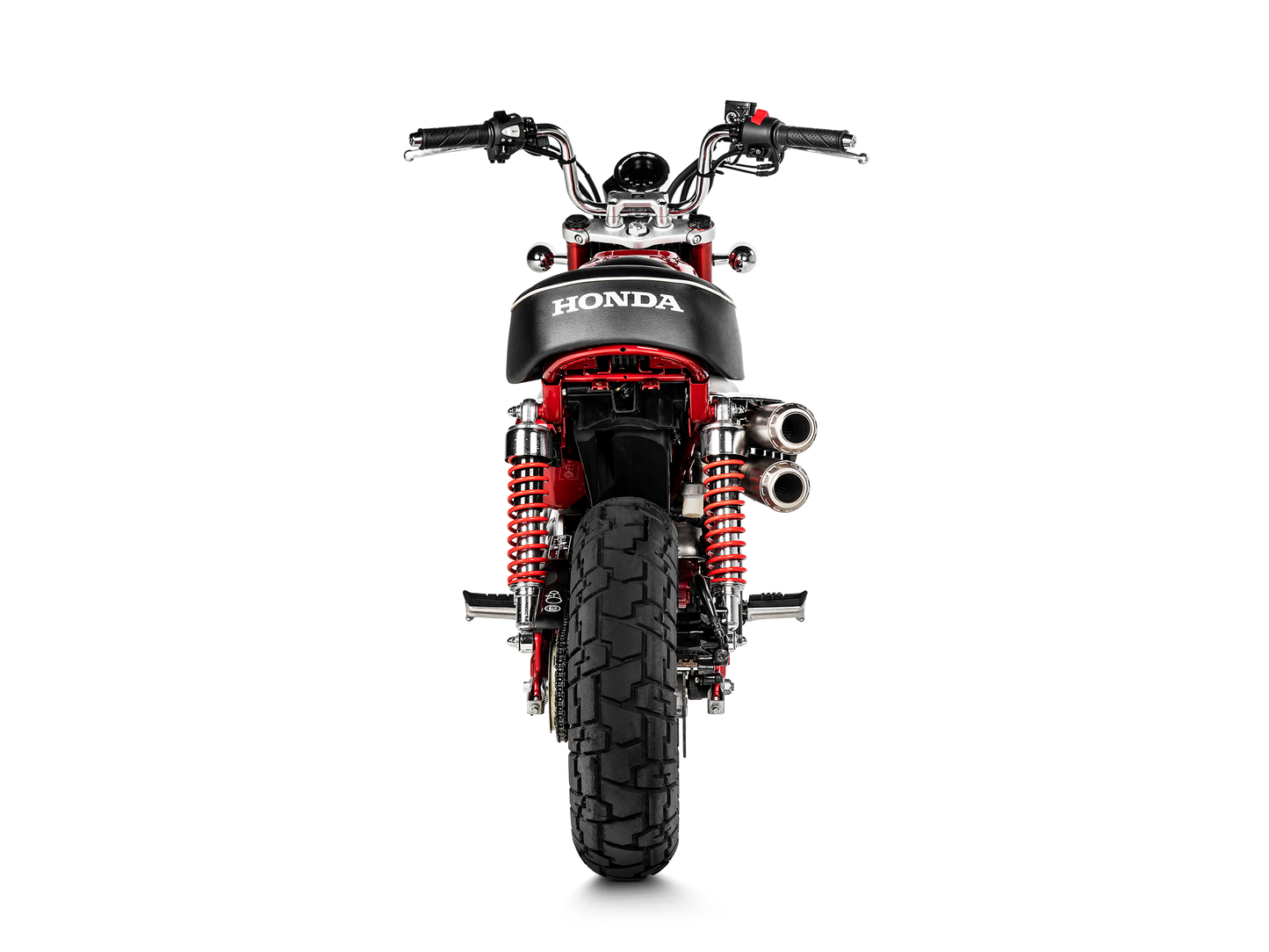AKRAPOVIC S-H125SO5-FFT Honda Monkey (2025+) Slip-On Exhaust (titanium) – Accessories in the 2WheelsHero Motorcycle Aftermarket Accessories and Parts Online Shop