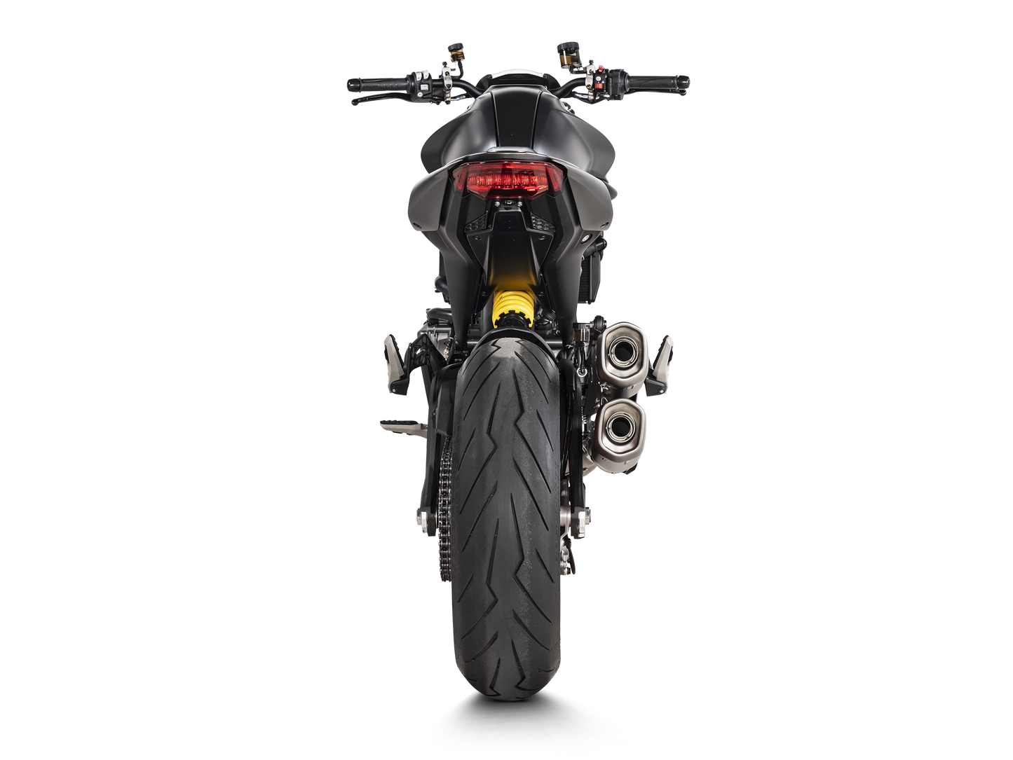 AKRAPOVIC L-D9SO1 Ducati Monster 950 (2024+) Optional Exhaust Collector (SS, racing) – Accessories in the 2WheelsHero Motorcycle Aftermarket Accessories and Parts Online Shop