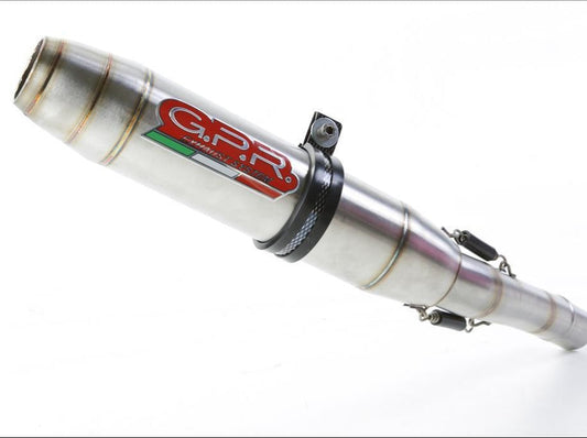 GPR Kawasaki Z800/E Slip-on Exhaust "Deeptone Inox" (EU homologated)