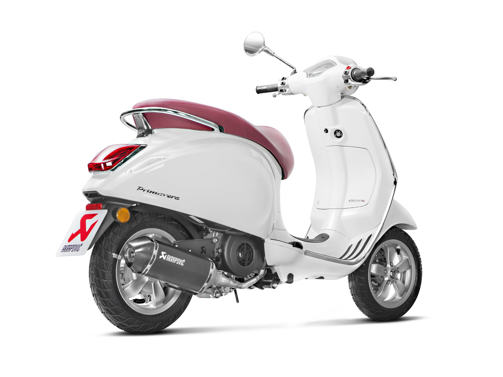 AKRAPOVIC S-VE125R2-HZBL Vespa Sprint 125ie 3V (2020+) Exhaust System "Racing Line" (SS) – Accessories in the 2WheelsHero Motorcycle Aftermarket Accessories and Parts Online Shop