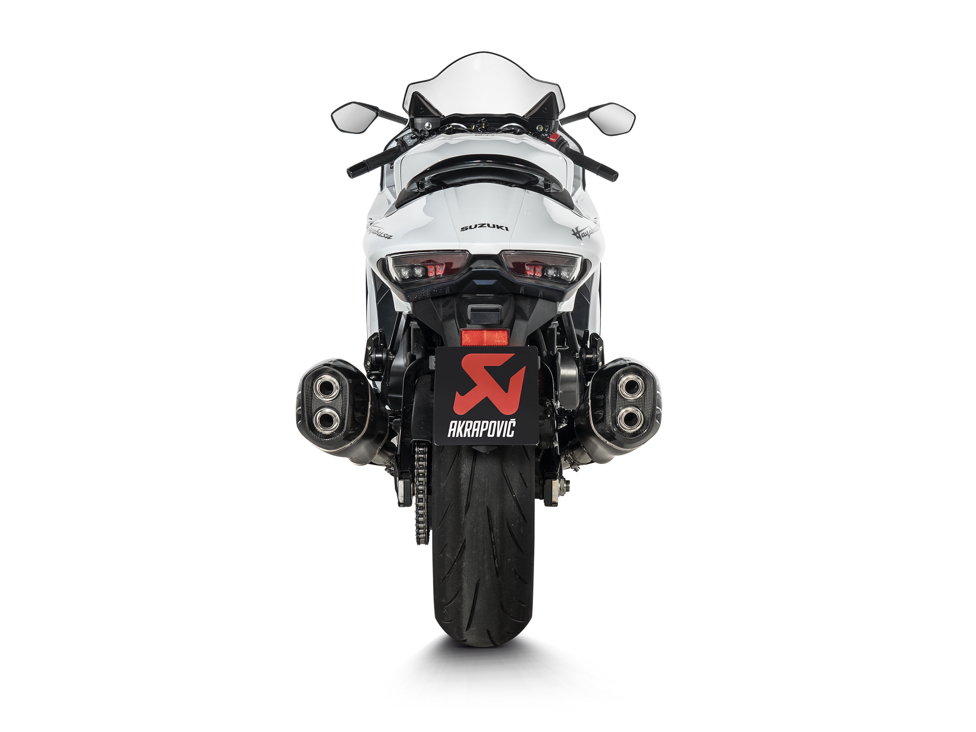 AKRAPOVIC S-S13SO4-HRAATBL Suzuki GSX-1300R Hayabusa (2025+) Slip-On Exhaust (titanium) – Accessories in the 2WheelsHero Motorcycle Aftermarket Accessories and Parts Online Shop