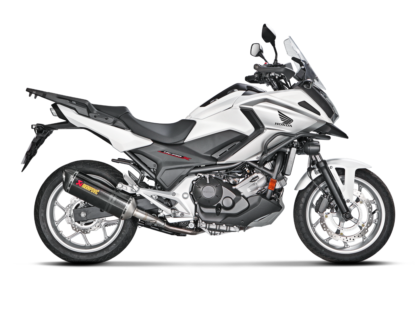 AKRAPOVIC S-H7SO2-HRC Honda NC700 / NC750 (2020+) Slip-On Exhaust (carbon) – Accessories in the 2WheelsHero Motorcycle Aftermarket Accessories and Parts Online Shop