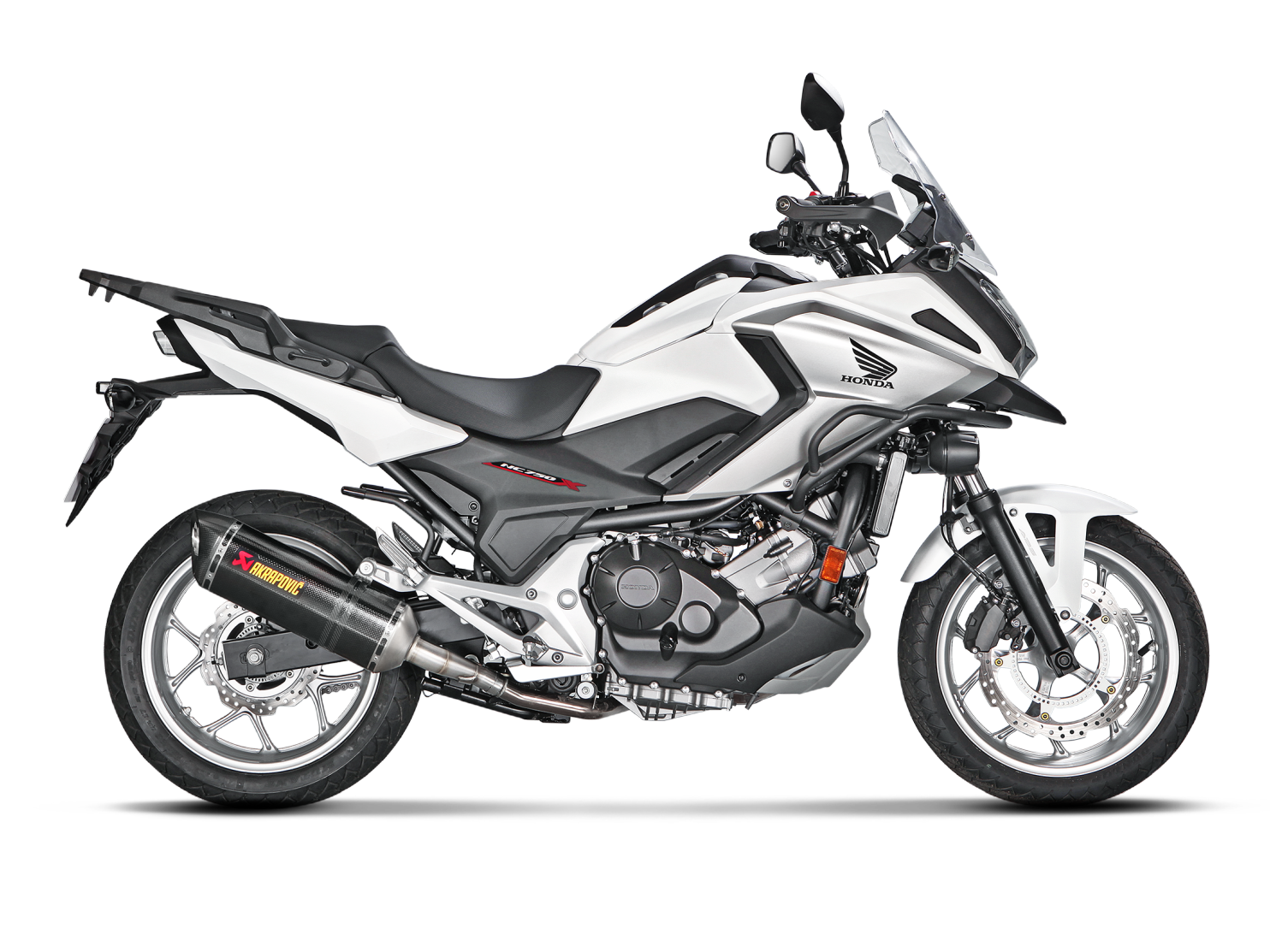 AKRAPOVIC S-H7SO2-HRC Honda NC700 / NC750 (2020+) Slip-On Exhaust (carbon) – Accessories in the 2WheelsHero Motorcycle Aftermarket Accessories and Parts Online Shop