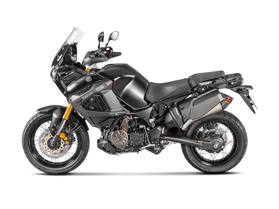 AKRAPOVIC S-Y12SO2-HAAT Yamaha XT 1200 Z / E (2020+) Slip-On Exhaust (titanium) – Accessories in the 2WheelsHero Motorcycle Aftermarket Accessories and Parts Online Shop