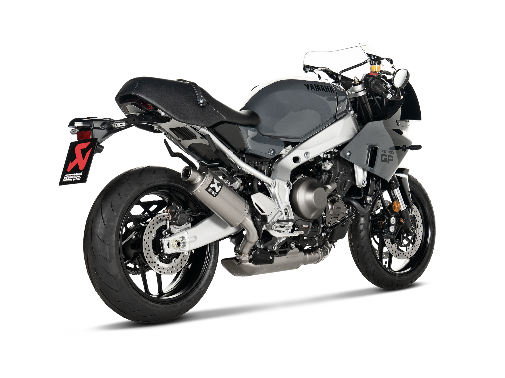 AKRAPOVIC S-Y9R16-HDT/2 Yamaha XSR 900 / GP (2025+) Exhaust System "Racing Line" (titanium) – Accessories in the 2WheelsHero Motorcycle Aftermarket Accessories and Parts Online Shop