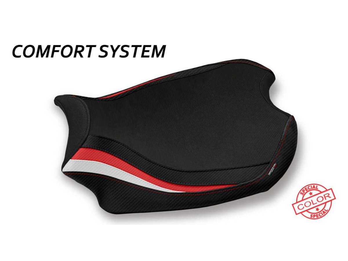 TAPPEZZERIA ITALIA Ducati Panigale V4 (2018+) Comfort Seat Cover "Glinka"