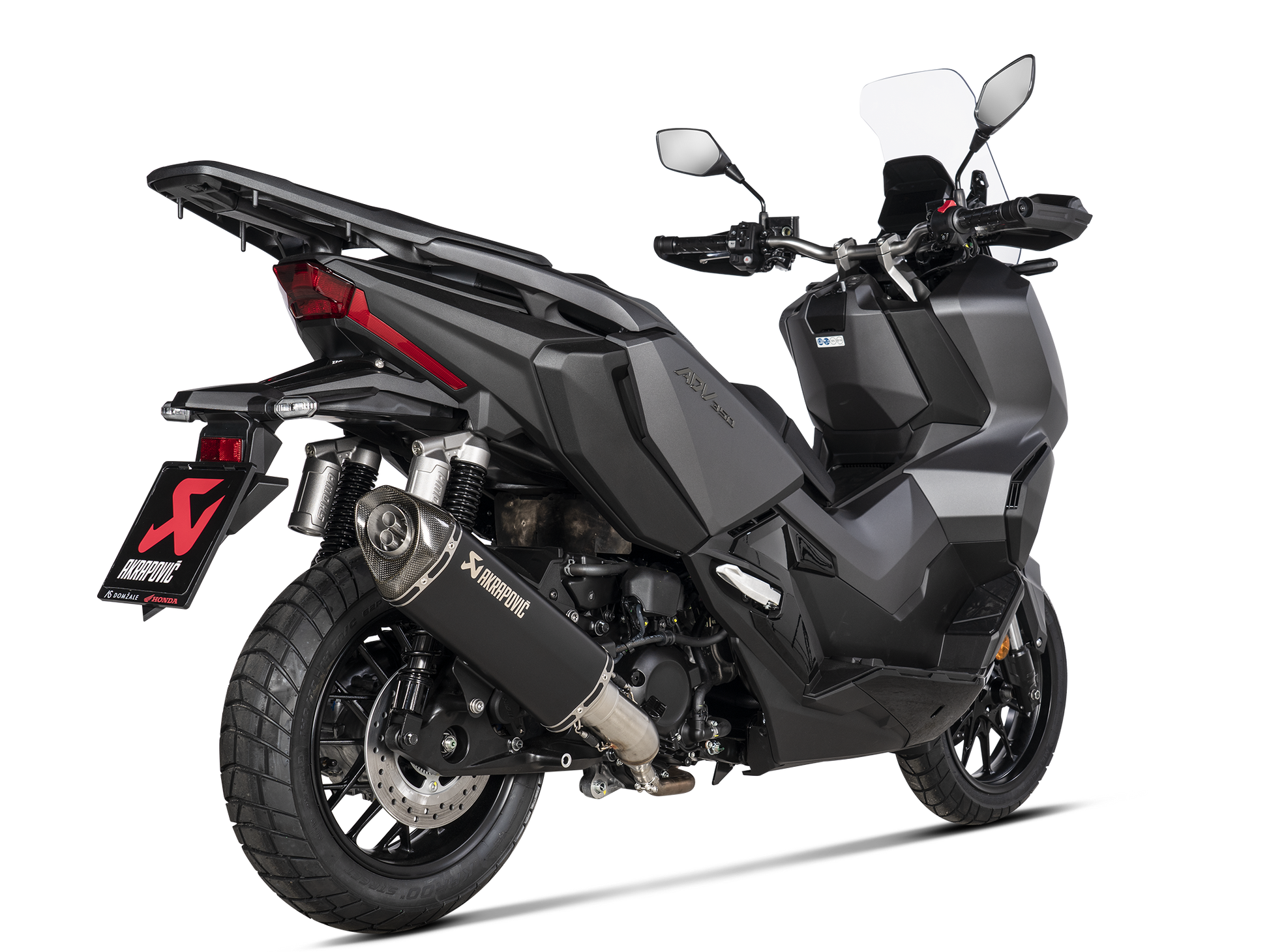AKRAPOVIC S-H3SO8-HRSSBL Honda ADV350 (2024+) Slip-on Exhaust SS – Accessories in the 2WheelsHero Motorcycle Aftermarket Accessories and Parts Online Shop