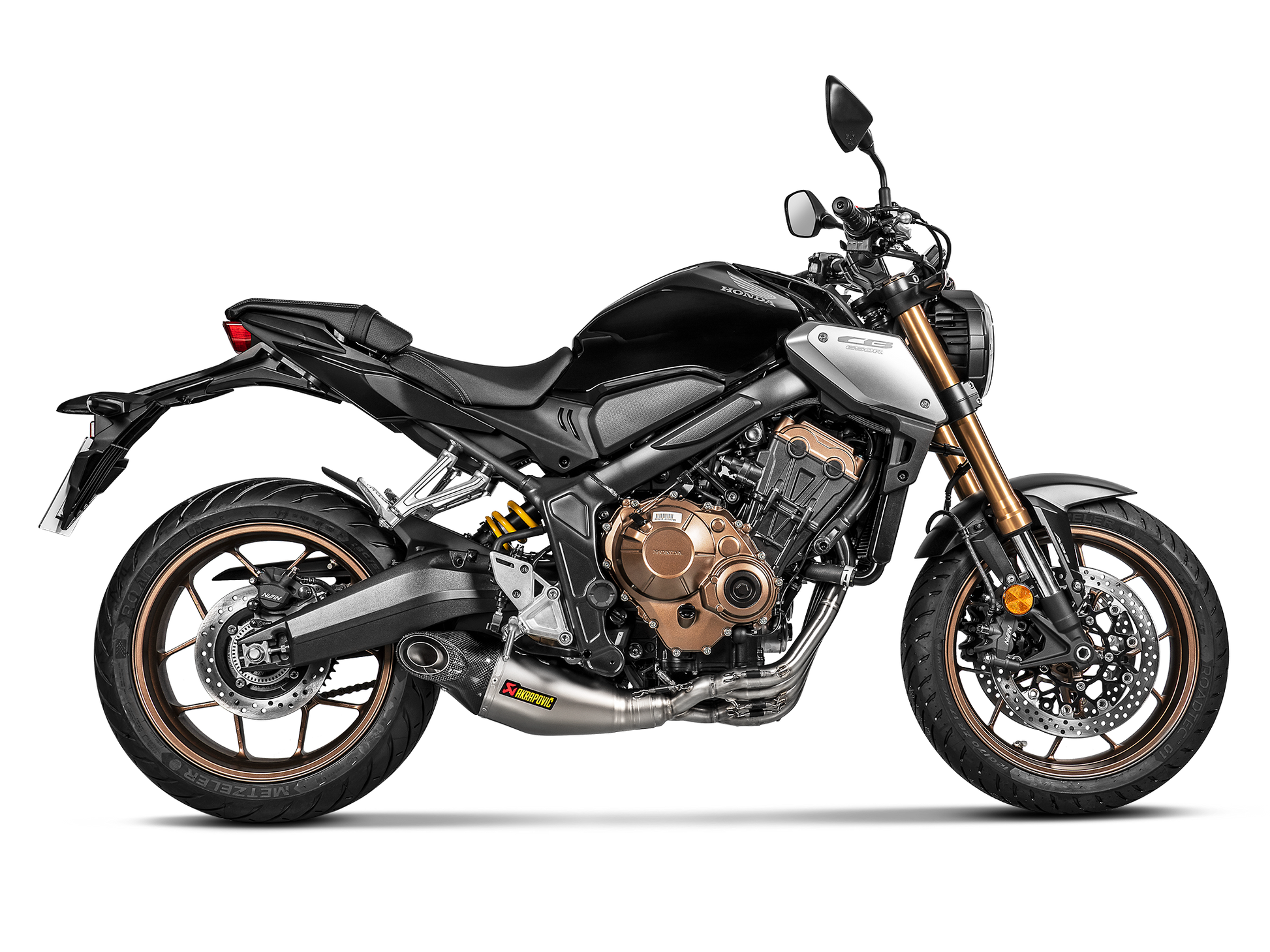 AKRAPOVIC S-H6R14-HEGEHT Honda CB650F / CB650R (2020+) Exhaust System "Racing Line" (titanium) – Accessories in the 2WheelsHero Motorcycle Aftermarket Accessories and Parts Online Shop