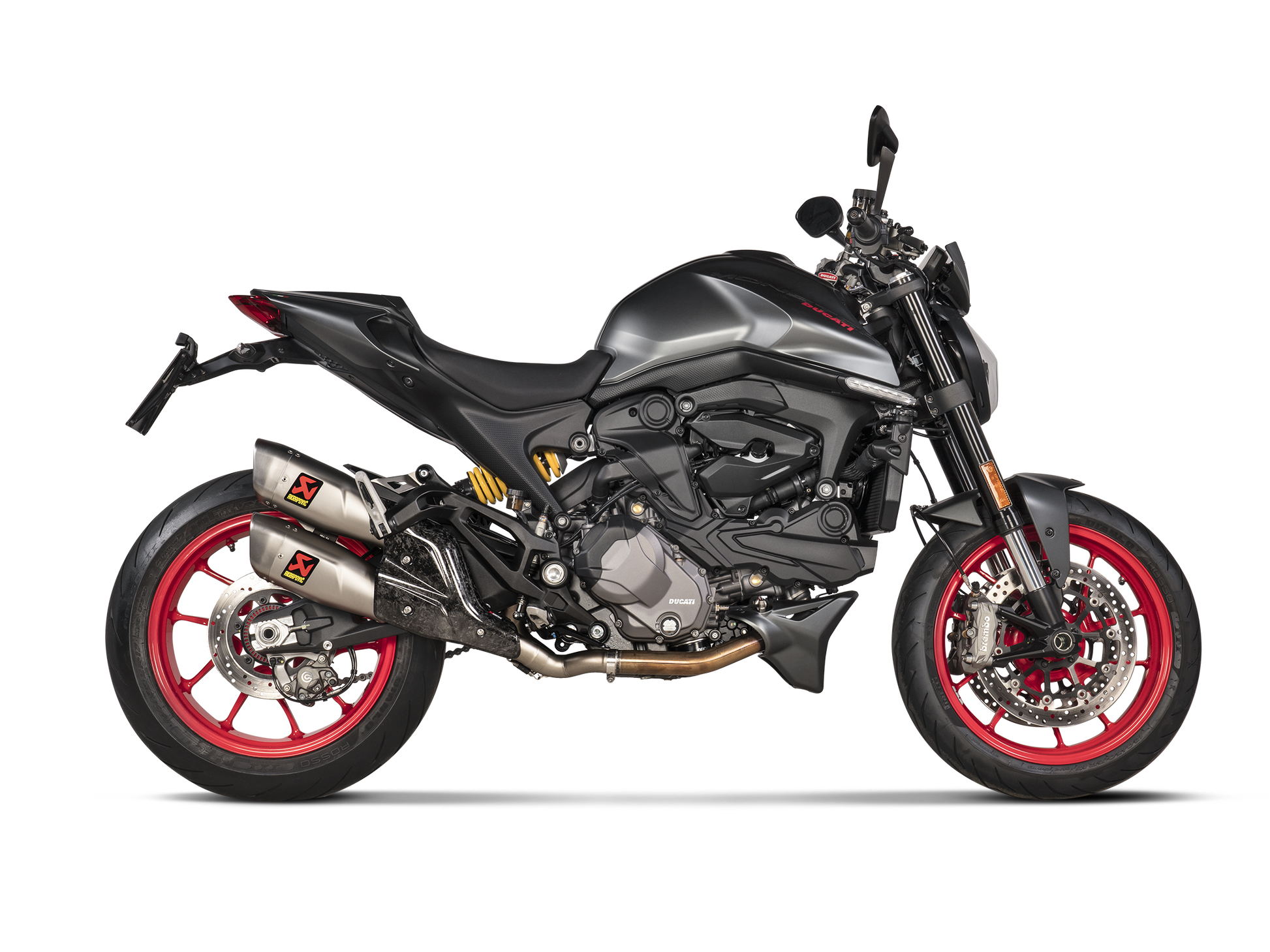 AKRAPOVIC L-D9SO1 Ducati Monster 950 (2024+) Optional Exhaust Collector (SS, racing) – Accessories in the 2WheelsHero Motorcycle Aftermarket Accessories and Parts Online Shop
