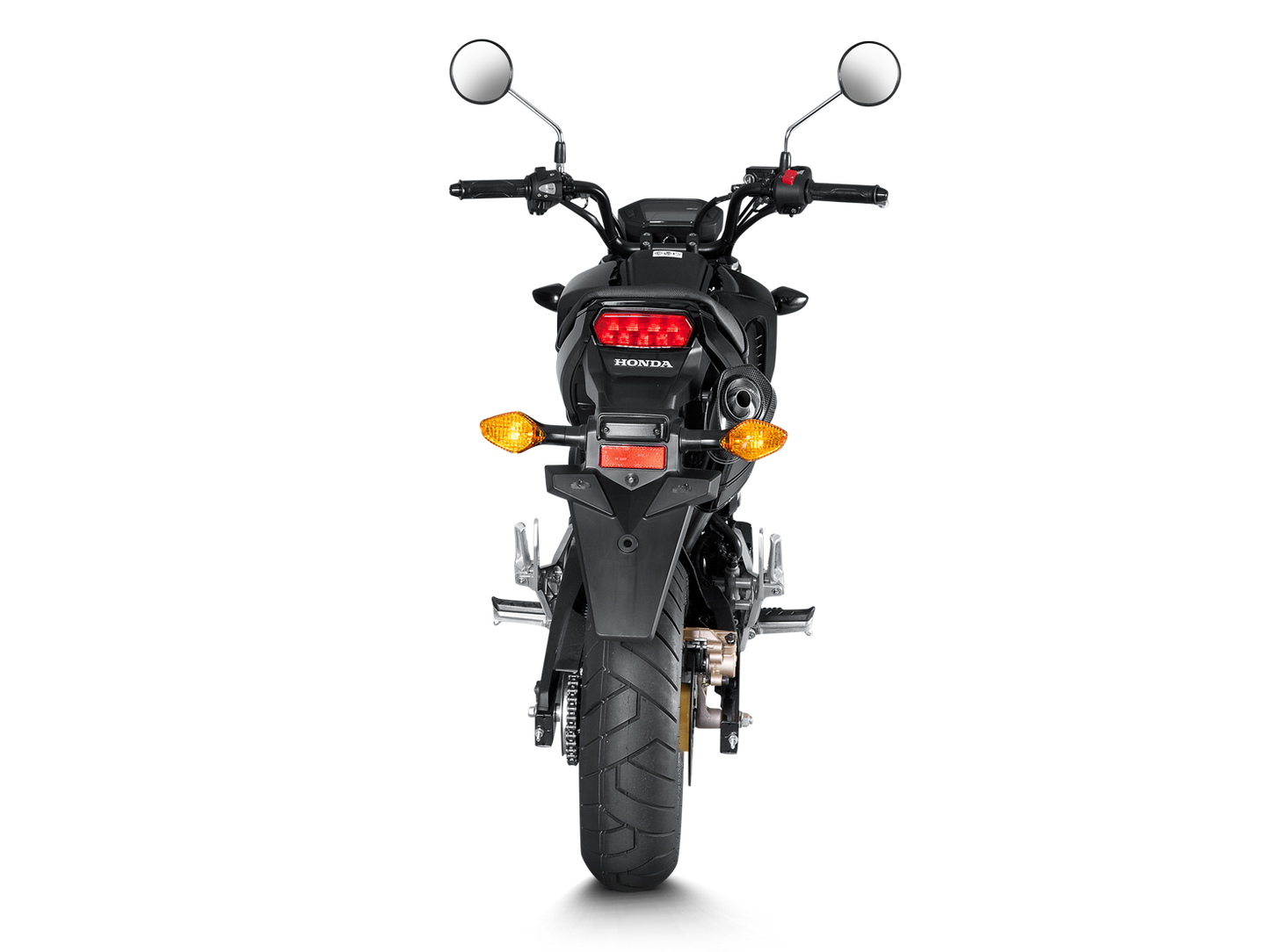 AKRAPOVIC S-H125SO1-HAPC Honda MSX125 / Grom (2015+) Slip-on Exhaust (carbon) – Accessories in the 2WheelsHero Motorcycle Aftermarket Accessories and Parts Online Shop