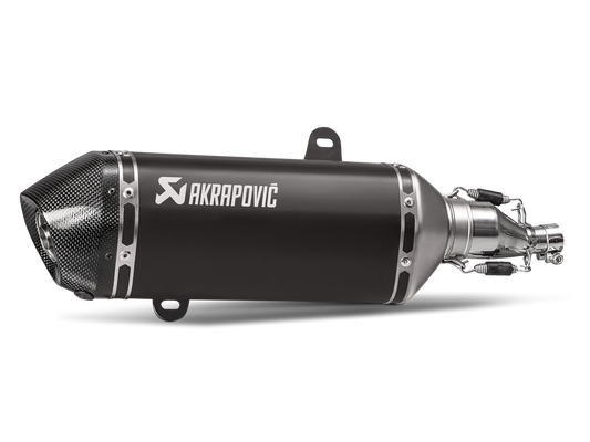 AKRAPOVIC S-VE125SO2-HZBL Vespa GTS 125 / Super / Sport / Tech (2021+) Slip-On Exhaust (SS) – Accessories in the 2WheelsHero Motorcycle Aftermarket Accessories and Parts Online Shop