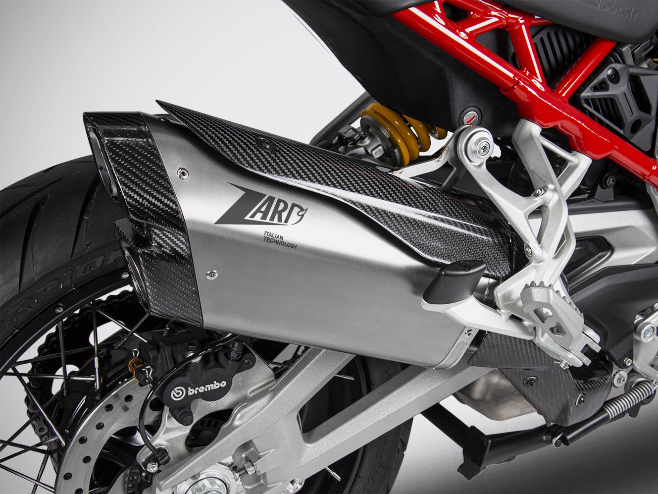 ZARD Ducati Multistrada V4 / V4S (21/24) Slip-on Exhaust (stainless steel) – Accessories in the 2WheelsHero Motorcycle Aftermarket Accessories and Parts Online Shop