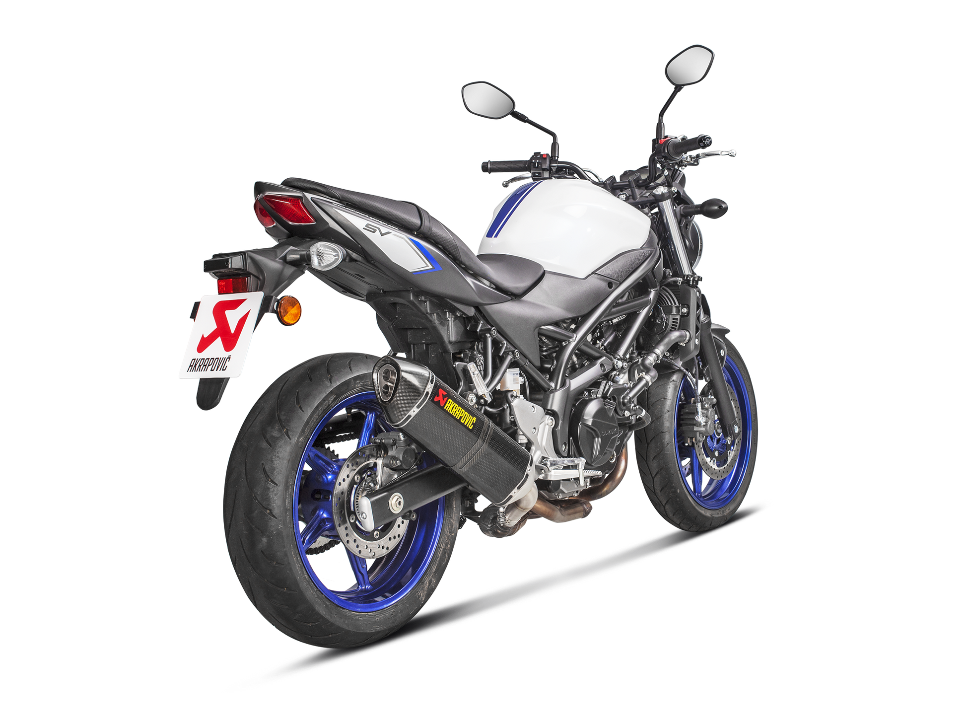 AKRAPOVIC S-S6SO9-HRC/1 Suzuki SV 650 X (2025+) Slip-On Exhaust (carbon) – Accessories in the 2WheelsHero Motorcycle Aftermarket Accessories and Parts Online Shop