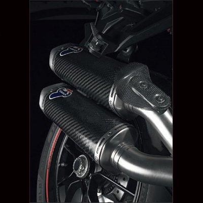 012CR - TERMIGNONI Ducati Monster 1100 Evo Dual Slip-on Exhaust (racing)