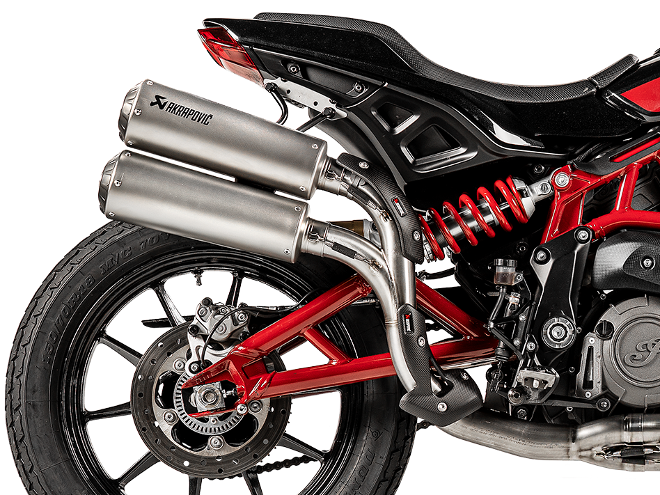 AKRAPOVIC E-IN12E1 Indian FTR 1200 / S (2020+) Optional Header Exhaust (titanium) – Accessories in the 2WheelsHero Motorcycle Aftermarket Accessories and Parts Online Shop