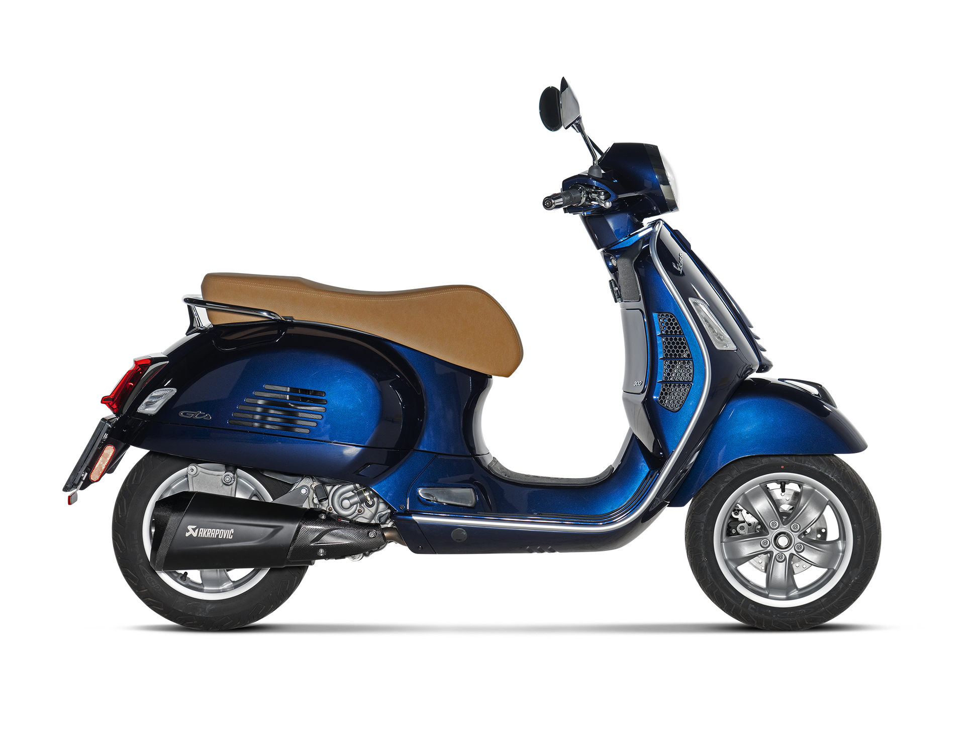 AKRAPOVIC S-VE3SO10-HZDFBL Vespa GTS Super 300 / Sei Giorni / Tech (2024+) Slip-On Exhaust (SS) – Accessories in the 2WheelsHero Motorcycle Aftermarket Accessories and Parts Online Shop