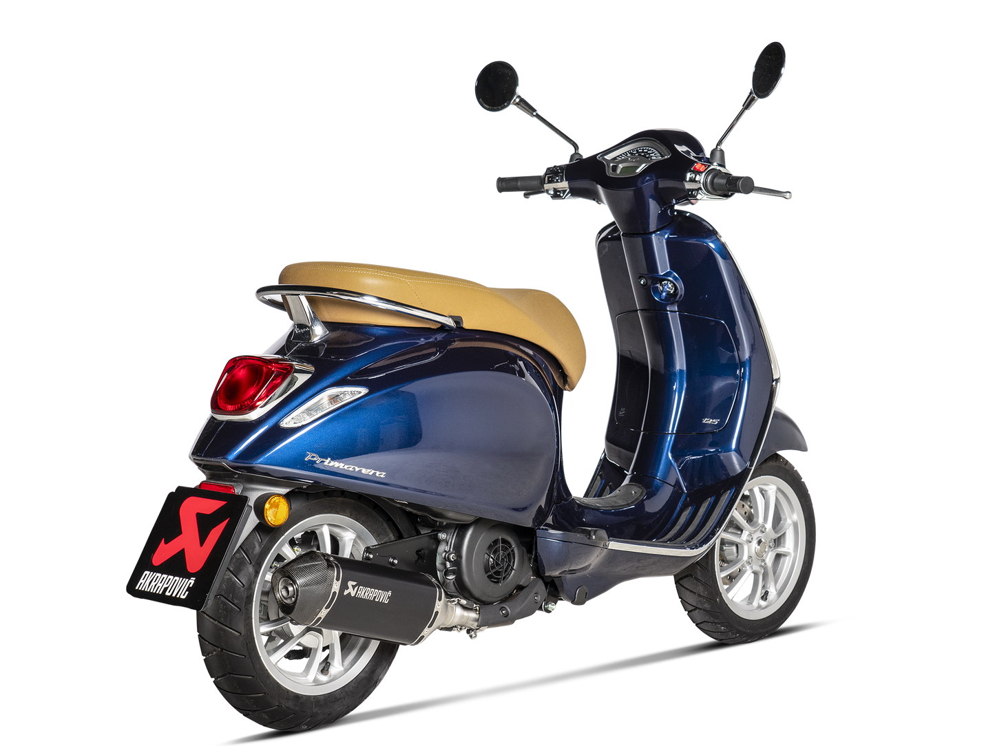 AKRAPOVIC S-VE125SO3-HZBL Vespa Primavera / Sprint 3V (2022+) Slip-On Exhaust (SS) – Accessories in the 2WheelsHero Motorcycle Aftermarket Accessories and Parts Online Shop