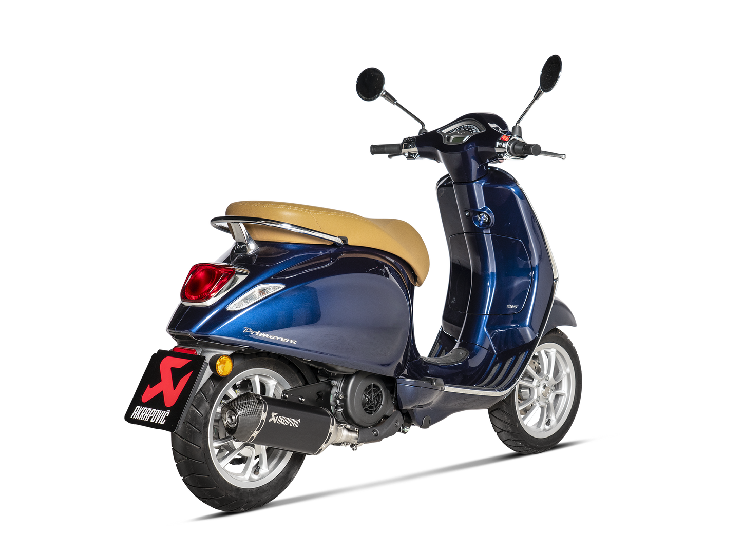 AKRAPOVIC S-VE125SO3-HZBL Vespa Primavera 125ie 3V (2022+) Slip-On Exhaust (SS) – Accessories in the 2WheelsHero Motorcycle Aftermarket Accessories and Parts Online Shop