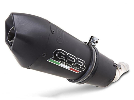 GPR Ducati Monster 821 (2017 – ) Slip-on Exhaust "GP Evo 4 Black Titanium" (EU homologated)