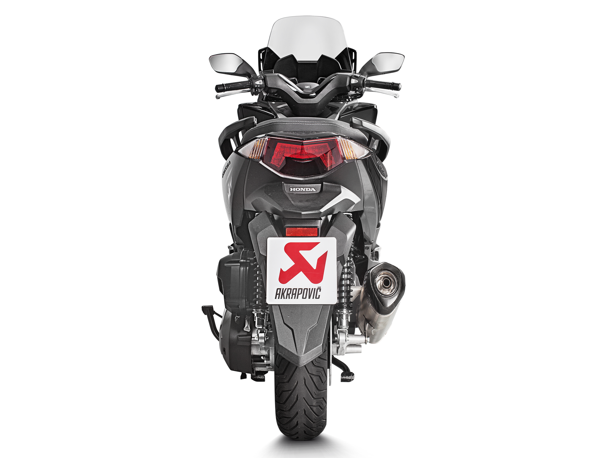 AKRAPOVIC S-H125R5-HRSS Honda NSS125 Forza (2020+) Exhaust System "Racing Line" (SS) – Accessories in the 2WheelsHero Motorcycle Aftermarket Accessories and Parts Online Shop