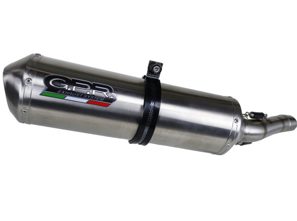 GPR Honda NC700X / NC700S (12/13) Slip-on Exhaust "Satinox" (EU homologated)