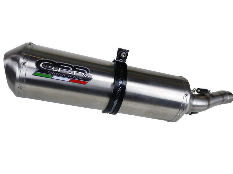 GPR Honda VFR800F (14/16) Slip-on Exhaust "Satinox" (EU homologated)