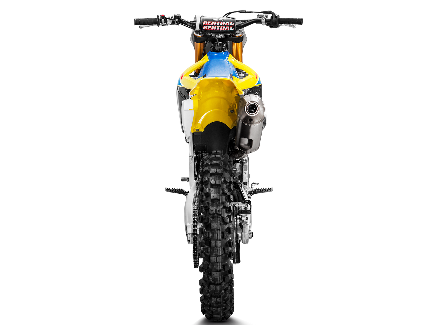 AKRAPOVIC S-S4MET11-BNTA Suzuki RM-Z 450 (2025+) Exhaust System "Evolution Line" (titanium) – Accessories in the 2WheelsHero Motorcycle Aftermarket Accessories and Parts Online Shop