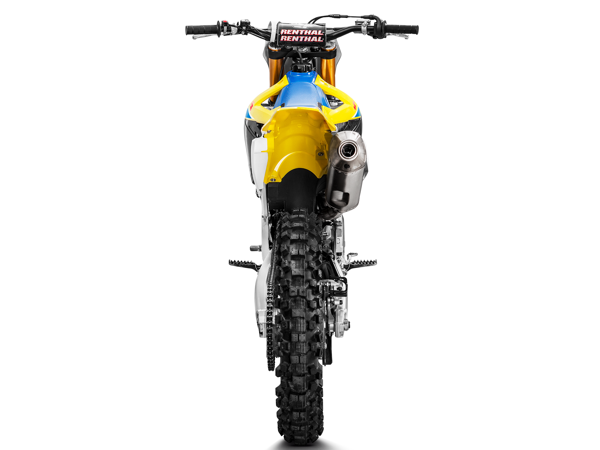 AKRAPOVIC S-S4MET11-BNTA Suzuki RM-Z 450 (2025+) Exhaust System "Evolution Line" (titanium) – Accessories in the 2WheelsHero Motorcycle Aftermarket Accessories and Parts Online Shop