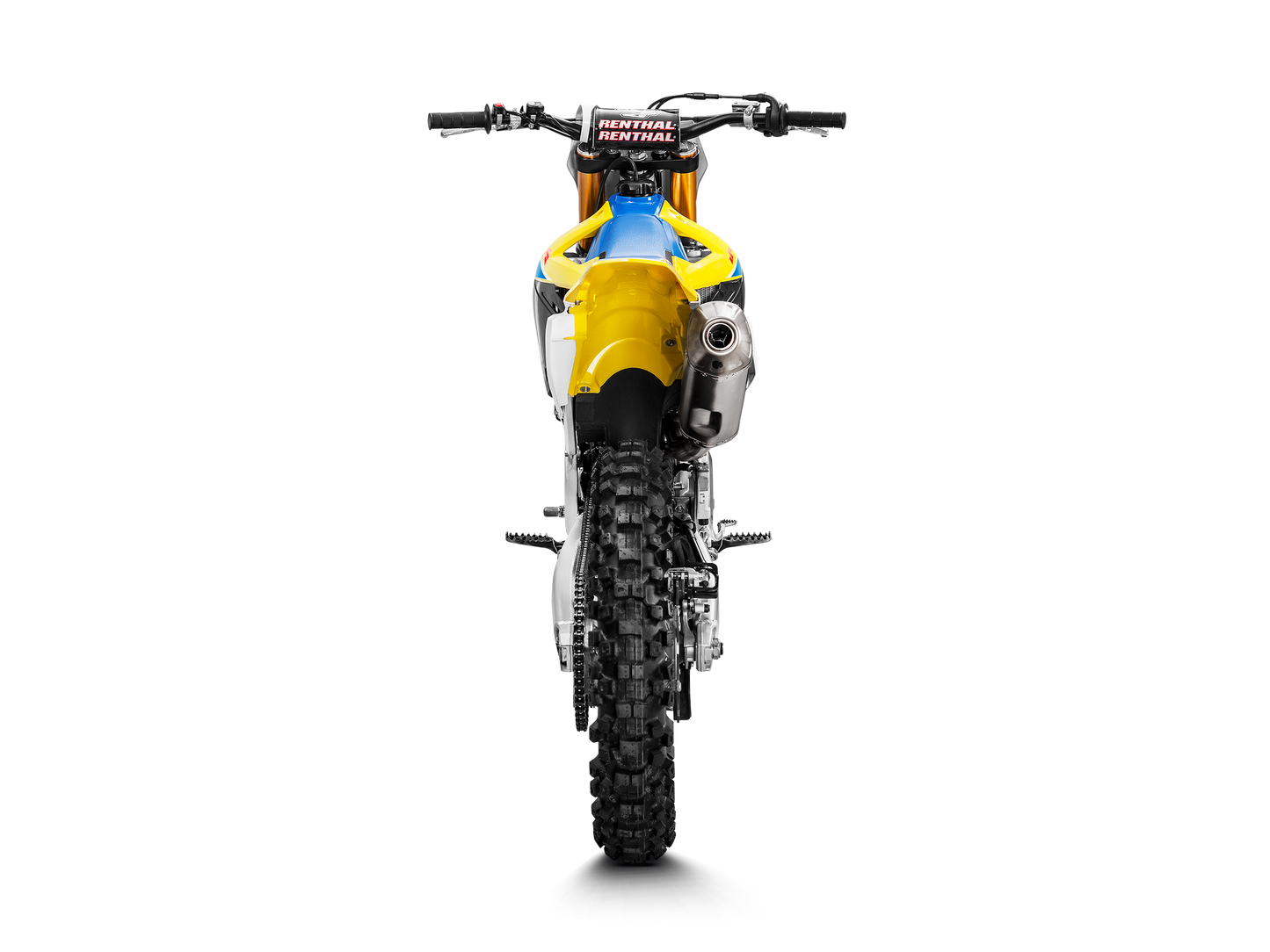AKRAPOVIC S-S4MET11-BNTA Suzuki RM-Z 450 (2025+) Exhaust System "Evolution Line" (titanium) – Accessories in the 2WheelsHero Motorcycle Aftermarket Accessories and Parts Online Shop