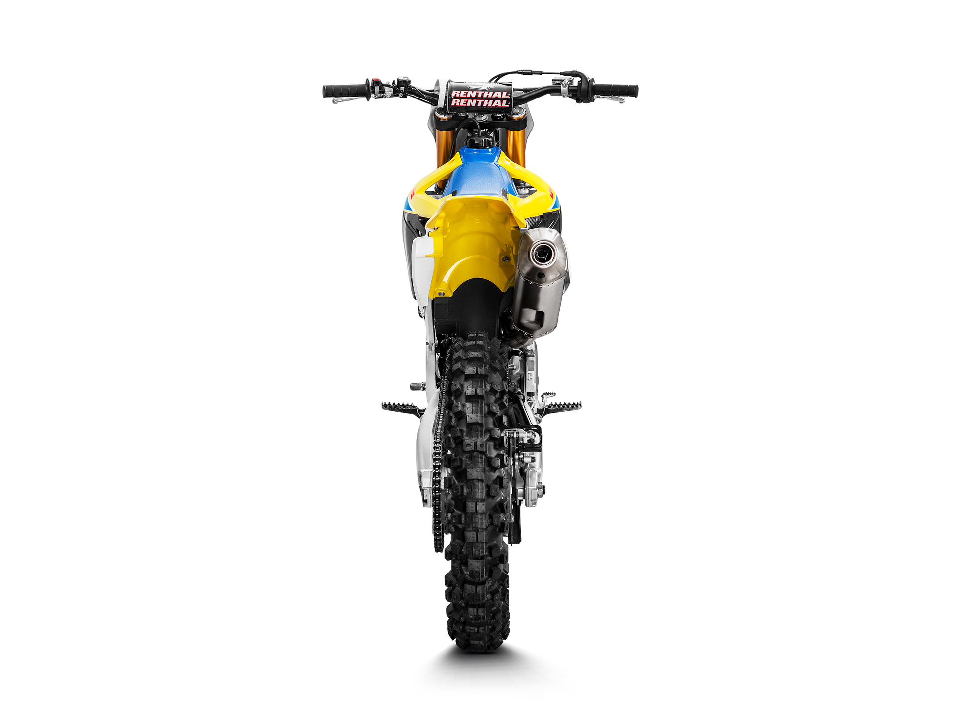 AKRAPOVIC S-S4MET11-BNTA Suzuki RM-Z 450 (2025+) Exhaust System "Evolution Line" (titanium) – Accessories in the 2WheelsHero Motorcycle Aftermarket Accessories and Parts Online Shop