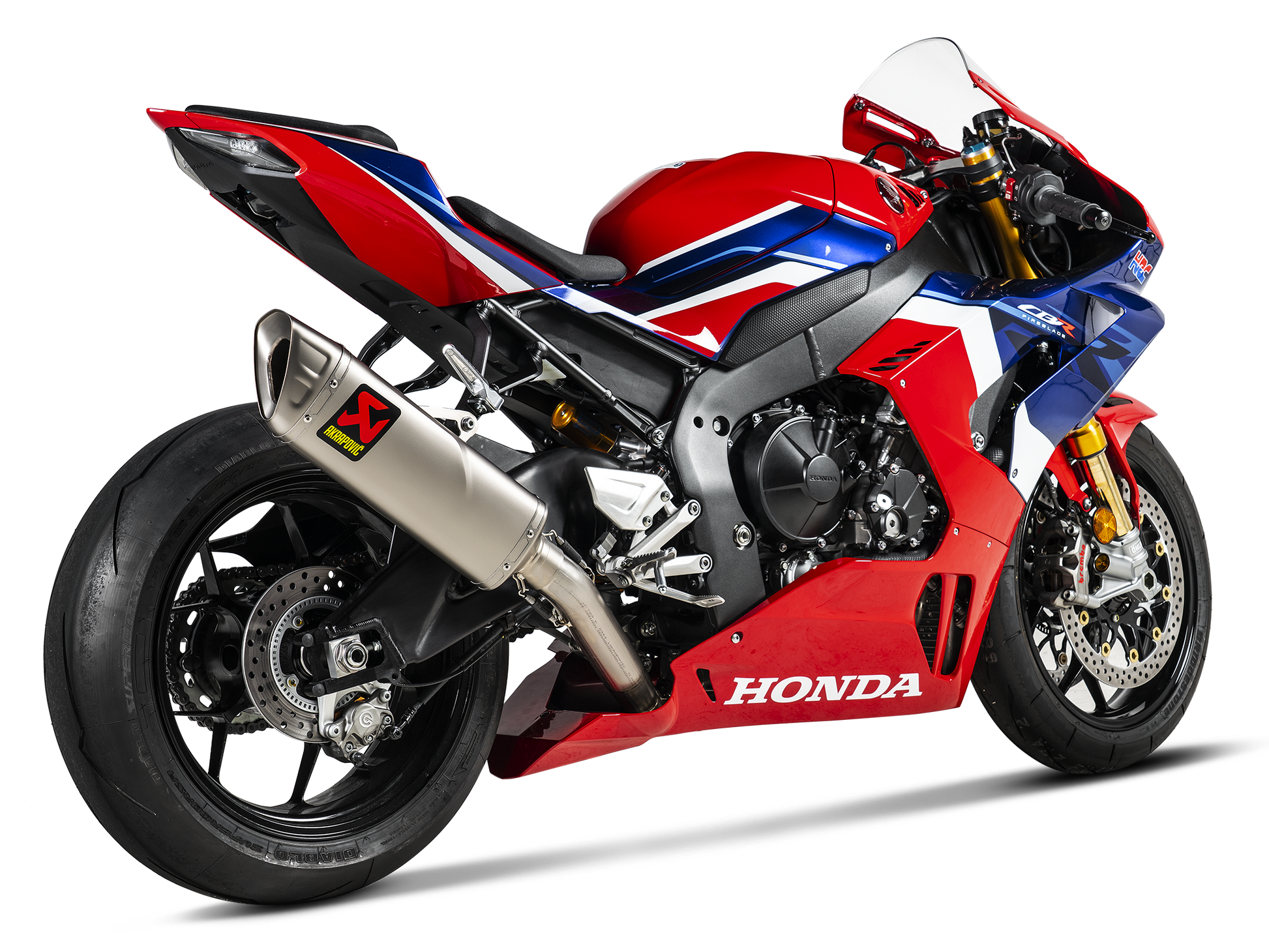 AKRAPOVIC S-H10E3-APLT Honda CBR1000RR-R Fireblade / SP (2023+) Full Exhaust System "Evolution Line" (titanium) – Accessories in the 2WheelsHero Motorcycle Aftermarket Accessories and Parts Online Shop