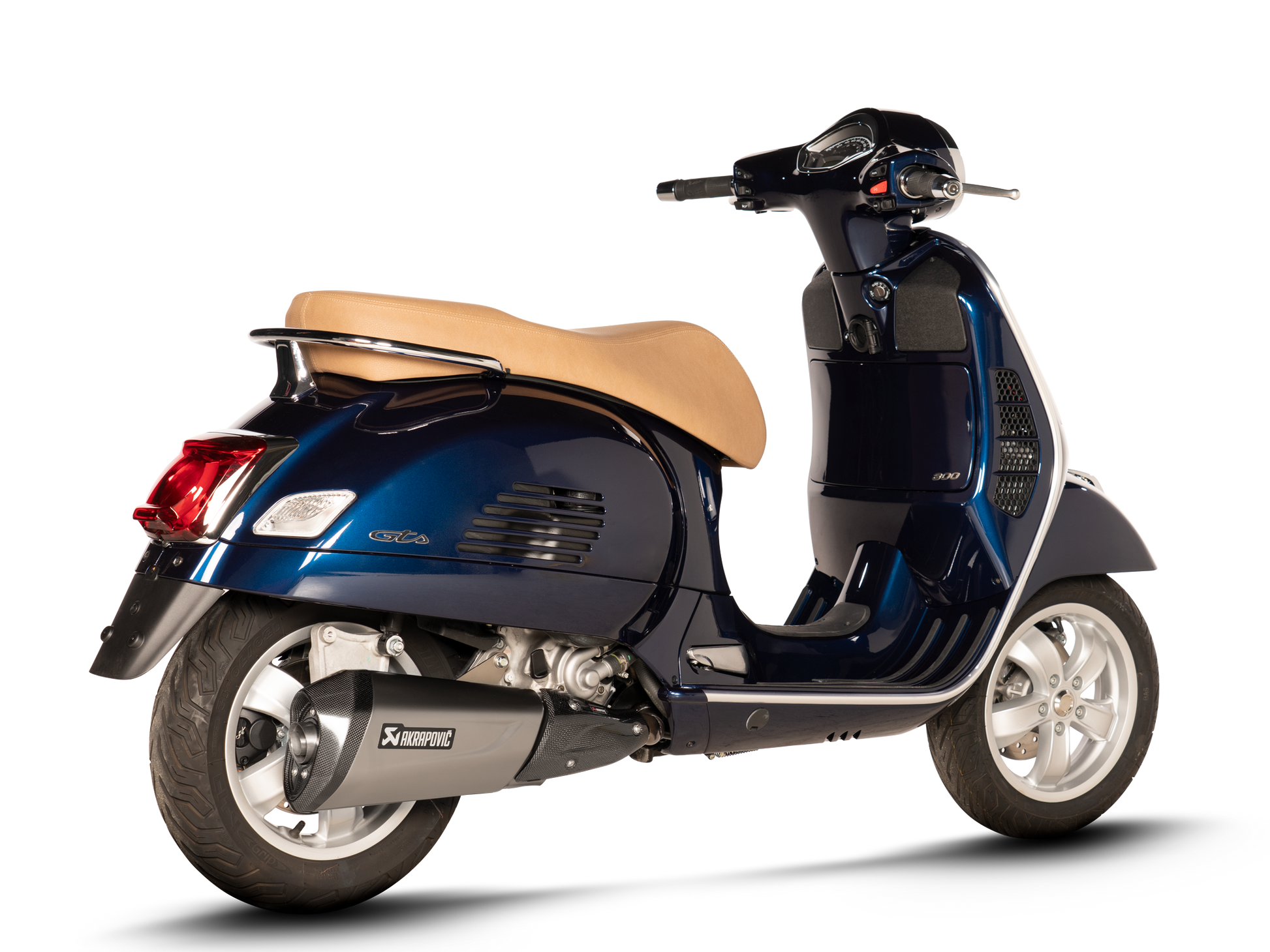 AKRAPOVIC S-VE3SO11-ZDFSS Vespa GTS Super 300 / Sei Giorni / Tech (2021+) Slip-On Exhaust (SS) – Accessories in the 2WheelsHero Motorcycle Aftermarket Accessories and Parts Online Shop