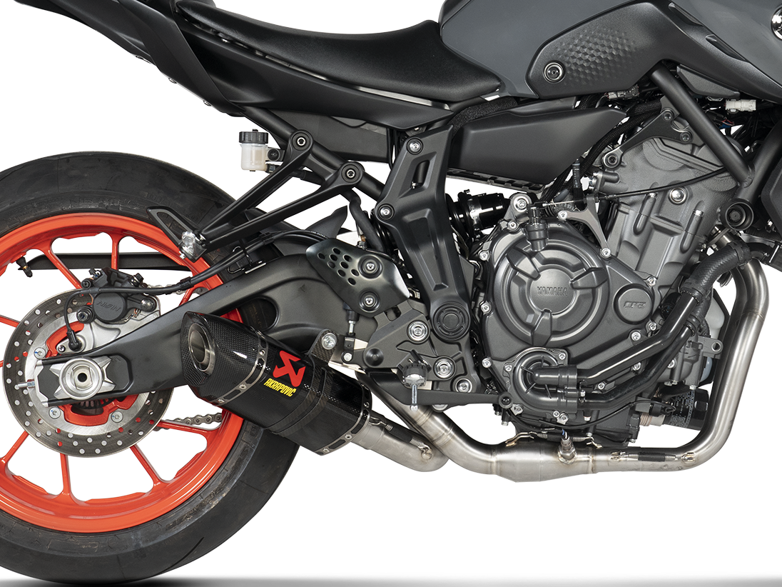 AKRAPOVIC S-Y7R2-AFC Yamaha XSR 700 / XTribute (2024+) Exhaust System "Racing Line" (carbon) – Accessories in the 2WheelsHero Motorcycle Aftermarket Accessories and Parts Online Shop